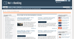 Desktop Screenshot of nofeebanking.ca